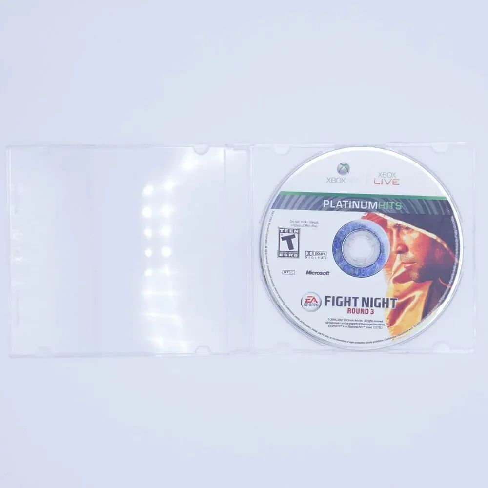 Xbox 360 Fight Night Round 3 Platinum Hits - no case/game only